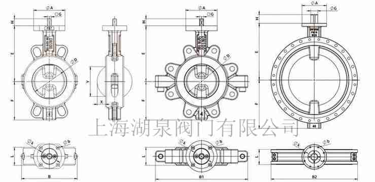 全襯四氟蝶閥D71F4