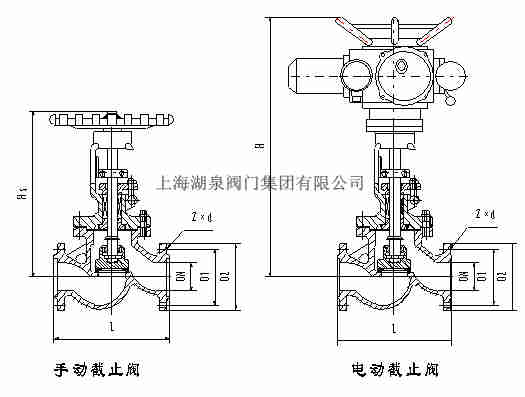 j941h-16c dn150智能調(diào)節(jié)型電動截止閥